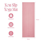 Myga Entry Level Yoga Mat - Nostalgia Rose & Navy peony