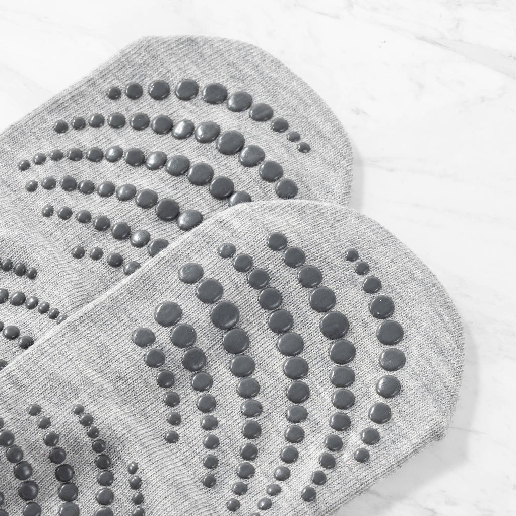 Backless Cross-Strap Gripped Yoga Socks – Non-Slip.