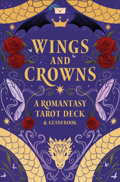 Wings and Crowns: A Romantasy Tarot Deck and Guidebook-9798337400976