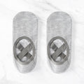 Backless Cross-Strap Gripped Yoga Socks – Non-Slip.
