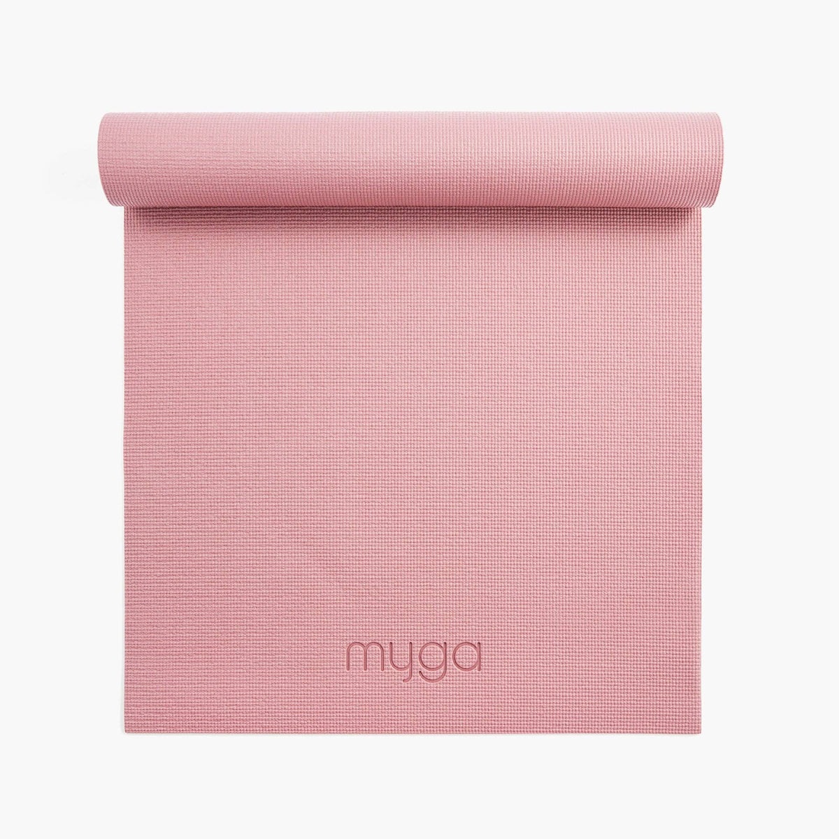 Myga Entry Level Yoga Mat - Nostalgia Rose & Navy peony
