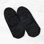 Backless Cross-Strap Gripped Yoga Socks – Non-Slip.