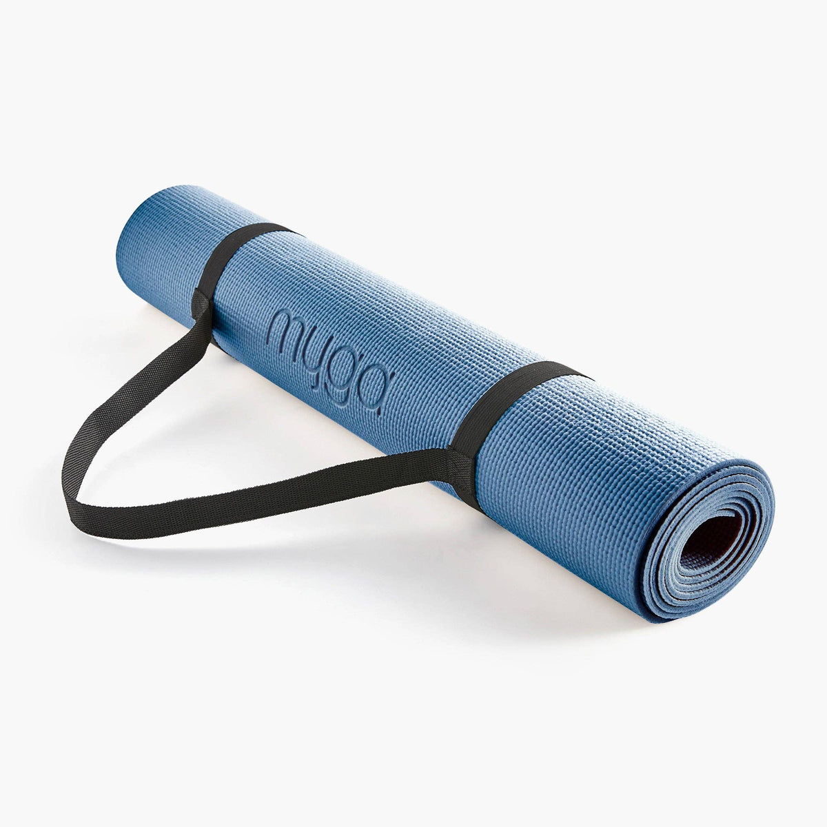 Myga Entry Level Yoga Mat - Nostalgia Rose & Navy peony